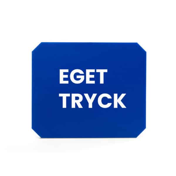 Isskrapa Bil Blå eget tryck