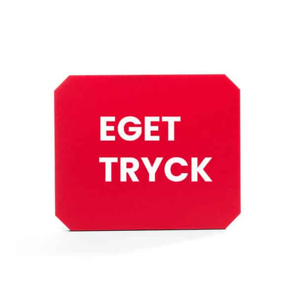 Isskrapa Bil Röd eget tryck